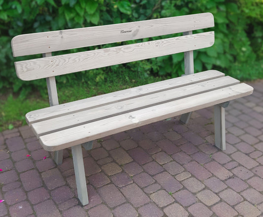 Houten Tuinbank 120 cm – Premium – Geïmpregneerd Hout | Andy