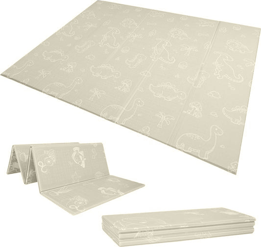 Speelmat Foam Opvouwbaar incl. opbergtas - 180x200x1 cm - Oceaan/Dino