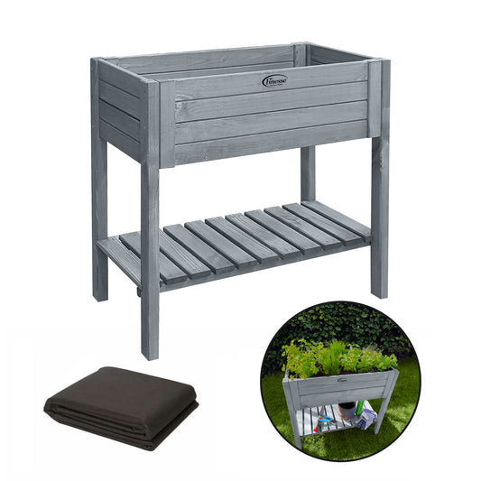 Kweektafel - Geïmpregneerd - Grijs