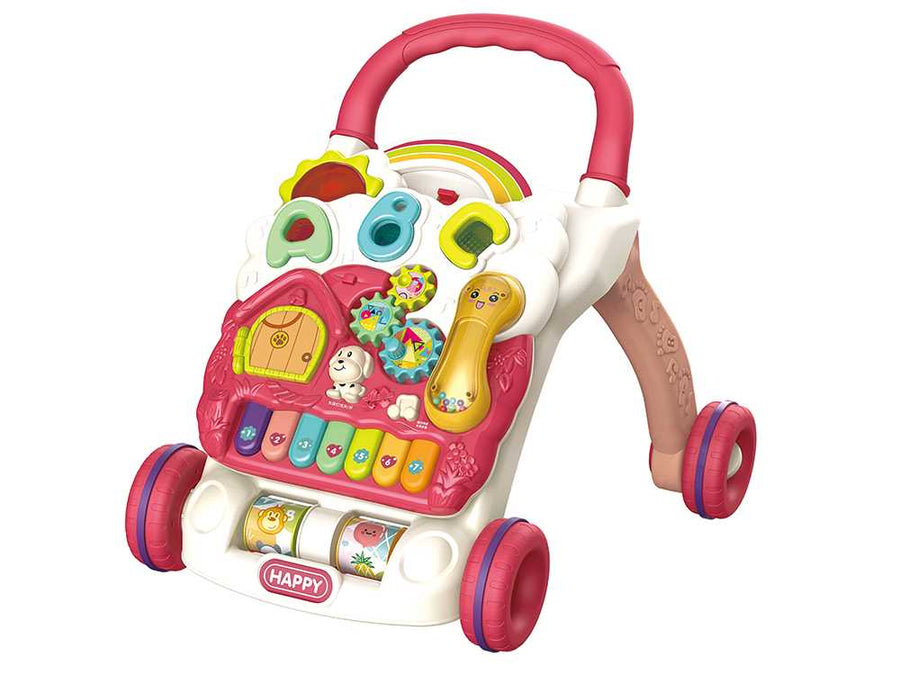 Ontdek de ultieme Loopwagen Baby - De ideale Baby Walker voor de groeiende avonturier! - Roze