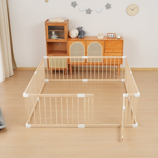 Grondbox baby, speelbox, kinderbox gevuld met ballen.