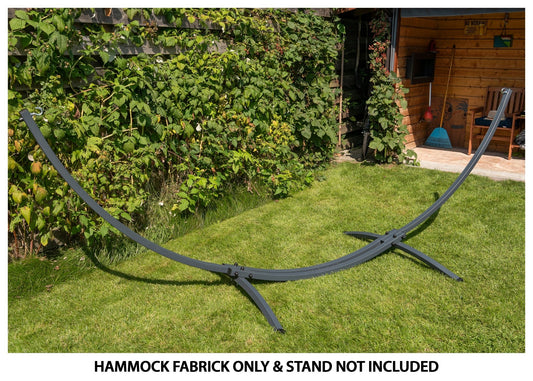 Hangmat met standaard 2 Persoons - WEERBESTENDIG | Grande Premium Medelin