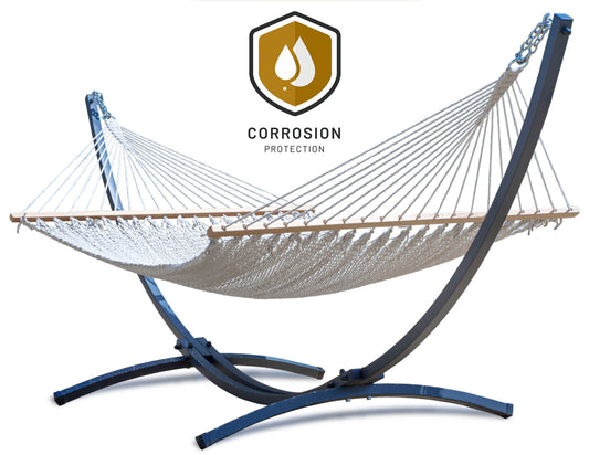 Hangmat met standaard 2 Persoons - WEERBESTENDIG | Grande Premium Barbados