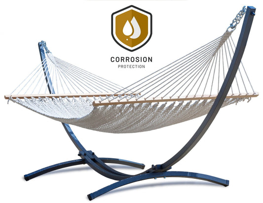 Hangmat met standaard 2 Persoons - WEERBESTENDIG | Grande Premium Barbados