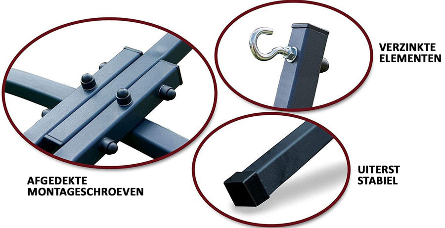 Hangmat met standaard 2 Persoons | Grande Morena