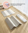 Foammat, speelmat, speelkleed baby, waterdicht en vlekbestendig PU-leer, eenvoudig schoon te maken.