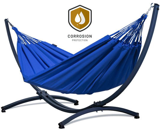 Hangmat met standaard 2 Persoons - WEERBESTENDIG | Grande Premium Merida