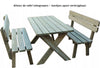 Houten Tuintafel -Premium - Geïmpregneerde Tuin tafel 150 cm | Andy