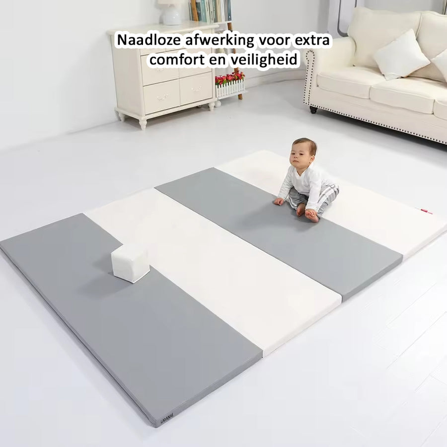 Foammat, speelmat, speelkleed baby, naadloze afwerking voor extra comfort en veiligheid