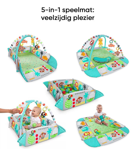 Multifunctionele Babygym Speelmat met Boog