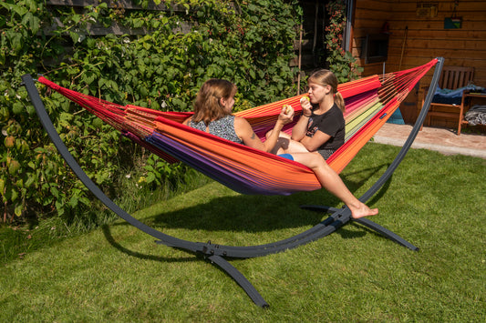 Hangmat met standaard - Grande & Arriba - Multi Hangmatset Potenza®