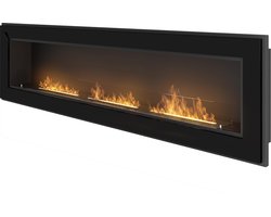 Bio-Ethanol inbouwhaard + glasplaat