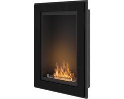 Bio-Ethanol inbouwhaard + glasplaat