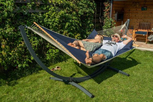 Hangmat met standaard 2 Persoons - WEERBESTENDIG | Grande Premium Panama