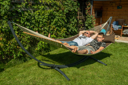 Hangmat met standaard 2 Persoons - WEERBESTENDIG | Grande Premium Panama