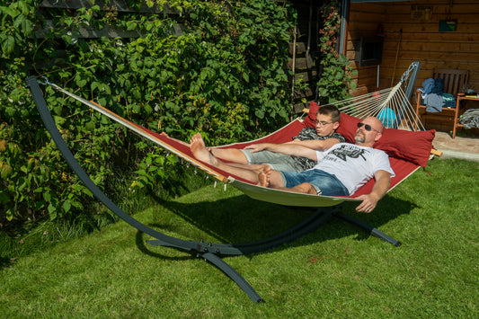 Hangmat met standaard 2 Persoons - WEERBESTENDIG | Grande Premium Panama