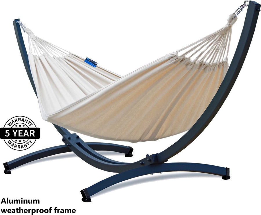 Hangmat met standaard - Prime & Medelin - Crème