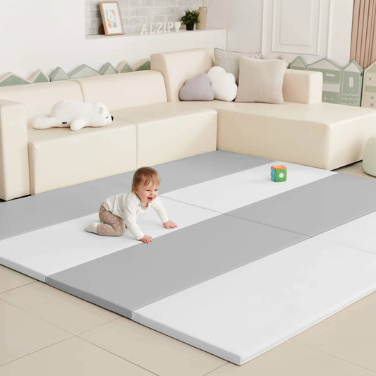 Speelmat Baby Foam 150x150 cm Opvouwbaar – 4 cm Dik Speeltapijt Baby