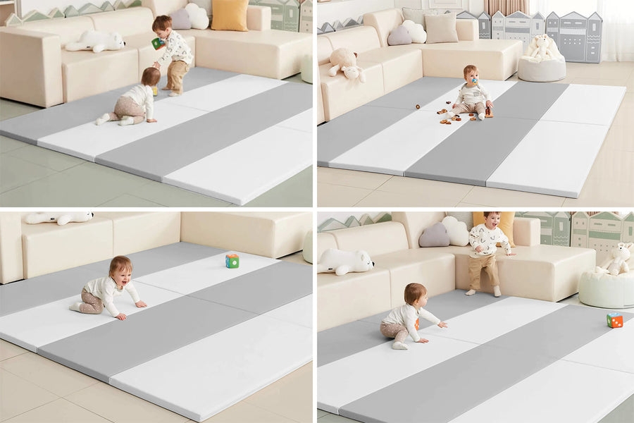 Ontdek de Luxe Speelmat Baby – EXTRA DIK 4cm - Speelmat Foam 140x200cm- Veiligheid & Comfort in Één – Anti-slip