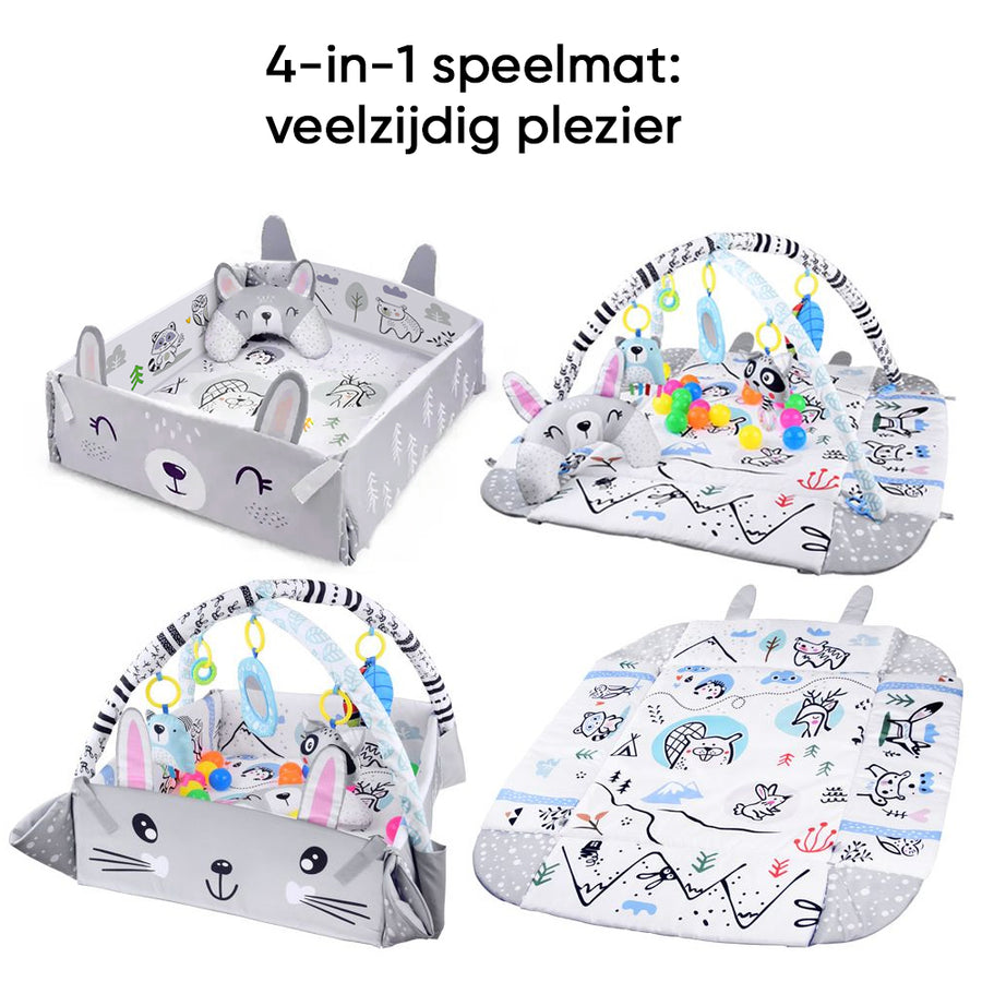 Multifunctionele Babygym Speelmat met Boog