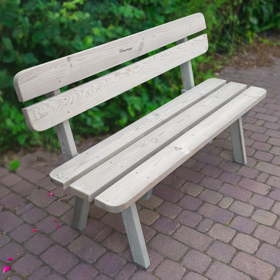 Houten Tuinbank 150 cm – Premium – Geïmpregneerd Hout  | Andy