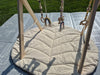 Babygym Hout & dubbelzijdige Speelmat – Incl. 5 speeltjes