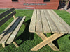 Houten Tuintafel Premium - Geïmpregneerde Tuin tafel 120 cm | Andy