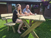 Houten Tuintafel Premium - Geïmpregneerde Tuin tafel 120 cm | Andy
