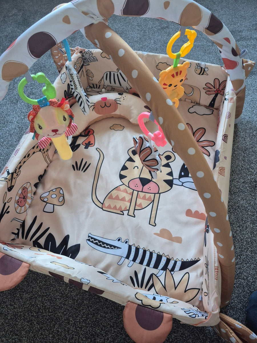 Babygym Speelmat met Boog - 5 in 1 -Tijger