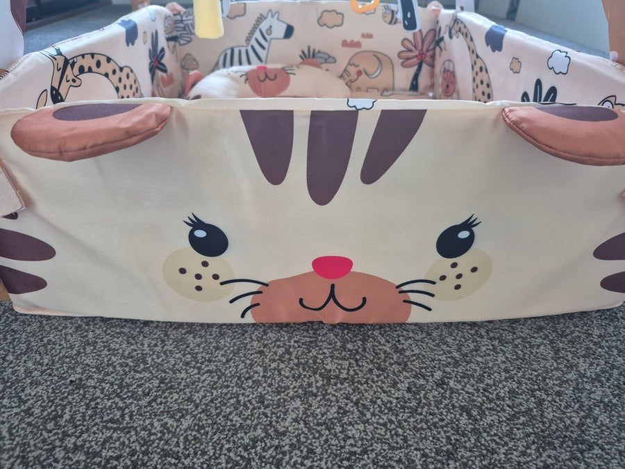 Babygym Speelmat met Boog - 5 in 1 -Tijger
