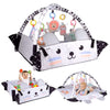 Babygym, speelkleed baby met boog, op 5 manieren te gebruiken: box, ballenbak en kleed.
