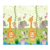 OPVOUWBARE Baby Speelmat - DUBBELZIJDIG Speelkleed incl. opbergtas - 180x200x1,5cm - Jungle/Boat