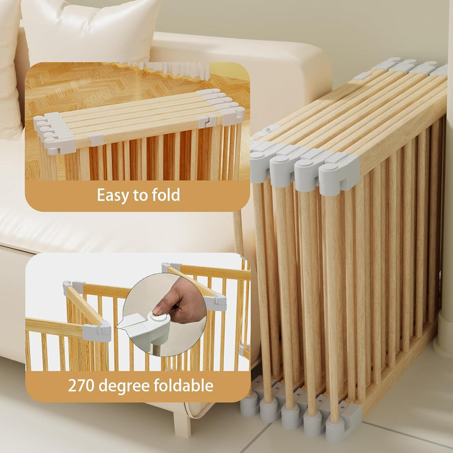 stevige houten grondbox voor kinderen