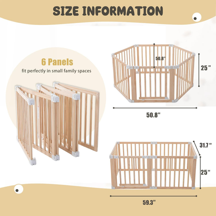 Grondbox inklapbaar hout 172×86 cm
