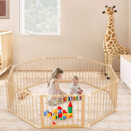 Grondbox met speelmat voor baby's