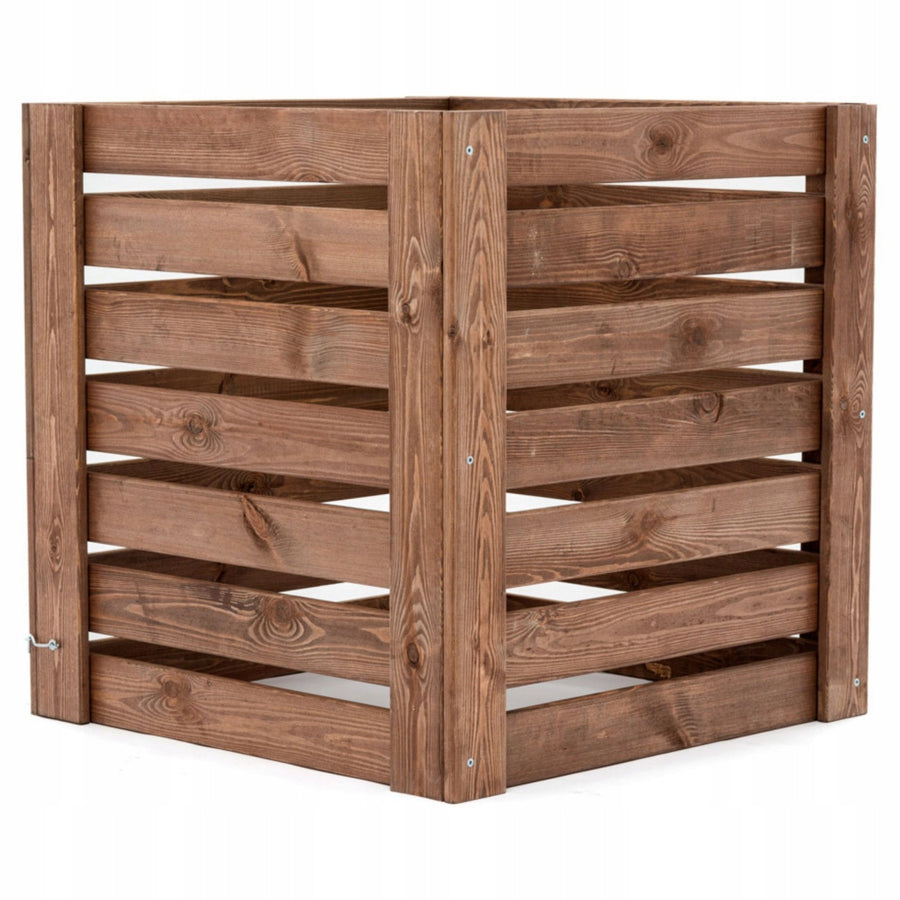 Houten Compostbak met Klep -512L