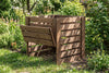 Houten Compostbak met Klep -512L