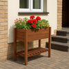 Kweektafel Groot - 122x54x79cm - Geïmpregneerd - Bruin