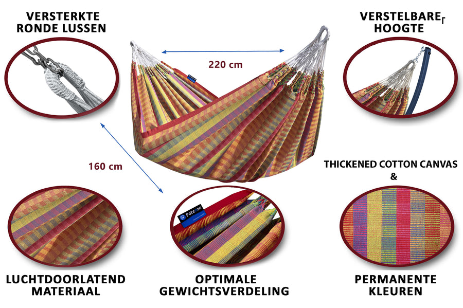 Hangmat met standaard 2 Persoons