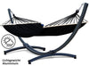 Hangmat met standaard  - Prime & Roma - Zwart