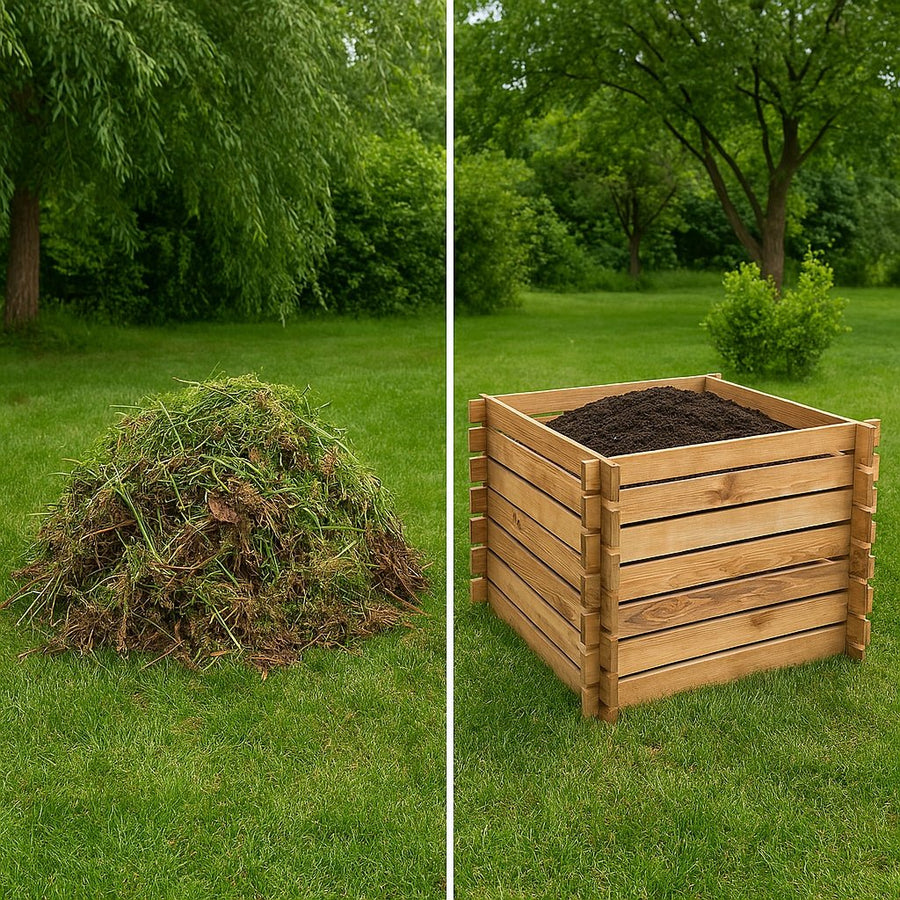 Houten Compostbak 500L