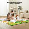 OPVOUWBARE Baby Speelmat - DUBBELZIJDIG Speelkleed incl. opbergtas - 180x200x1cm - Jungle/Boat