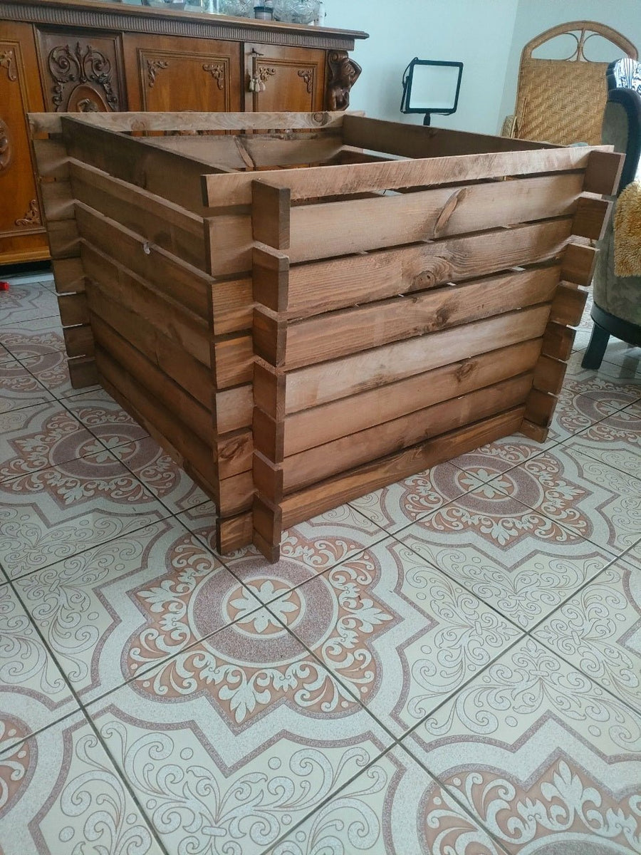 Houten Compostbak 500L