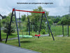 Schommelset - Schommelframe incl. 2x Schommelplank & Nestschommel