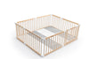 Inklapbare grondbox baby 172x172 cm met speelmat