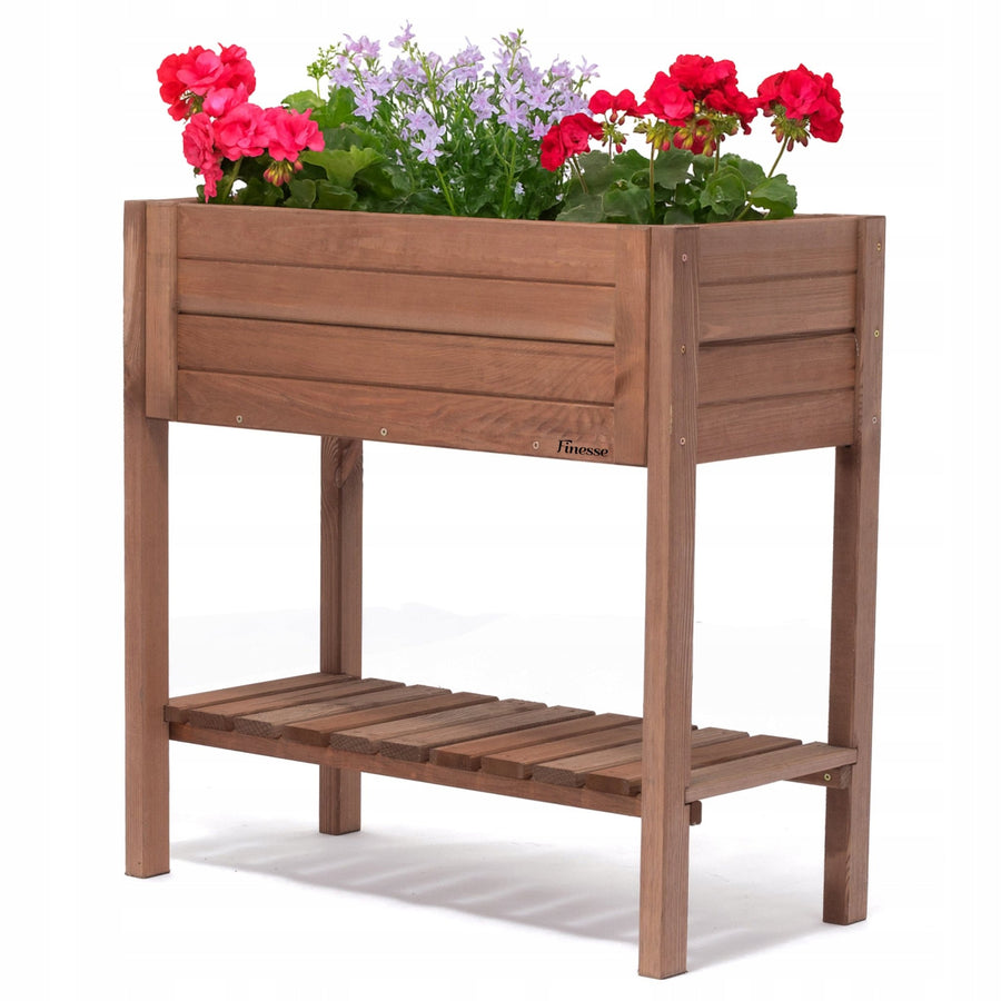 Kweektafel Groot - 122x54x79cm - Geïmpregneerd - Bruin
