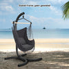 hangstoel met frame |Zwart