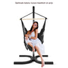 hangstoel met frame |Zwart