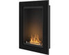 "Sfeerhaard bio-ethanol Infire Frame 550 met glazen front, eigentijdse elegantie."