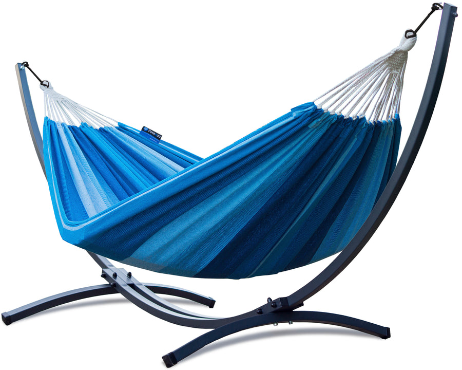 Hangmat met standaard  - Grande Premium & Singa - Blauw